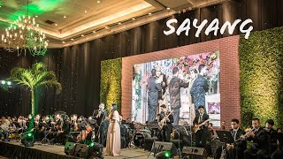 Sayang  Via Vallen ICA 50 NET Version cover by Music Avenue Entertainment at JCC Senayan [upl. by Graf]