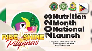 Nutrition Month National Launch 2023 [upl. by Gladdy]