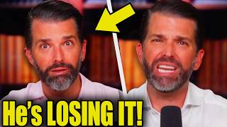 Visibly SHAKEN Don Jr Has TOTAL BREAKDOWN In Podcast Gone WRONG [upl. by Enelaehs]