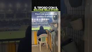 IL TIFOSO E IL BALCONE calcio serieb juvestabia italia [upl. by Esli]