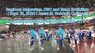 Regional Majorettes DBC and Band Exhibition  LA CONSOLACION COLLEGE IRIGA CITY [upl. by Nelac219]