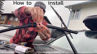 ★★★★★ How to Install Bosch Windshield Wiper Blades  ICON DirectConnect Tutorial Toyota Highlander [upl. by Malcom]