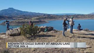 Midwinter eagle survey at Abiquiu Lake set for January 6 [upl. by Elorac]