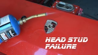 Porsche 944 Head Stud Removal Failure [upl. by Ogren]