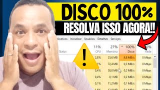 Como CORRIGIR o Problema de DISCO 100 no Windows 10 e Windows 11  Atualizado [upl. by Atiuqcir102]