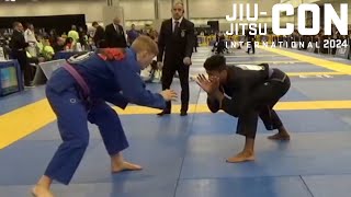 Eduardo Alves vs Seth Kiefer  JiuJitsu Con 2024 [upl. by Egiedan]