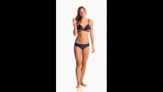 Bikini Lab Wrappers Delight Wrap Bra Top  SwimOutletcom [upl. by Jayne]