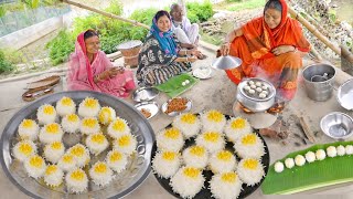 এই শীতে প্রথমবার কদম পিঠা বানালো মাখেতে যা হয়েছে কি বলবো দারুন 😀bengali pitha recipe [upl. by Fillbert637]