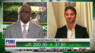 Dylan LeClair Discuss MicroStrategy Surge Outperforming the SampP500 Thanks to Bitcoin Adoption [upl. by Lertnek396]