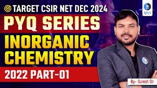 CSIR NET Inorganic Chemistry PYQ  Previous Year Chemical Bonding Questions 2022 for CSIR NET  L5 [upl. by Yesiad]