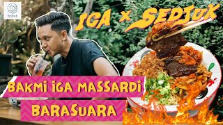 Bakmi Iga Membara ULTRA ENAK‼️ Bikinan Iga Massardi Barasuara [upl. by Asehr614]