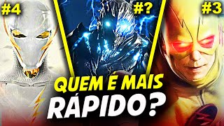 RANKING FINAL  TODOS OS VILÕES VELOCISTAS DE THE FLASH EM ORDEM DE VELOCIDADE [upl. by Neelsaj263]