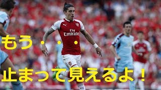 【サッカー】もうオリンピック選手だよ。ピンチに輝く俊足！ベジェリンのスプリント集【プレミア】Spain Arsenal Hector Bellerin Crazy Speed [upl. by Sergent]