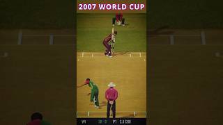 T20 world cup 2007 Mashrafe 1st wickets cricket realcricketgaming realcricketgaming cricketfan [upl. by Rases]