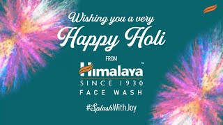 Happy Holi  Himalaya Face Wash range  Skin loving face wash  Parabenfree  Soapfree [upl. by Pisano]