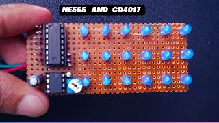 Bidirectional LED chaser circuit with adjustable flashing speed  producttech‬ [upl. by Ruhtua398]