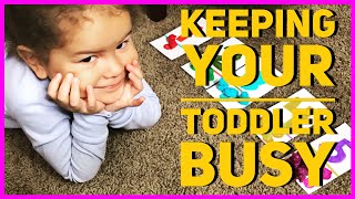 20 Ways To Keep A Toddler Busy [upl. by Bevers942]