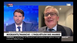 MigrantsManche  Linquiètude des Maires  CNews [upl. by Agnella46]