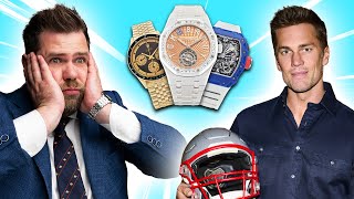 Watch Expert Reacts to Tom Brady Auctioning His ENTIRE Watch Collection [upl. by Nathaniel]