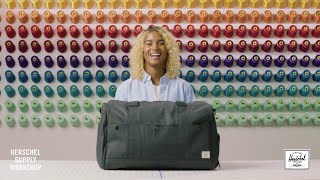 The Ideal Weekender Bag for Short Trips  Herschel Supply Workshop [upl. by Notniuq]