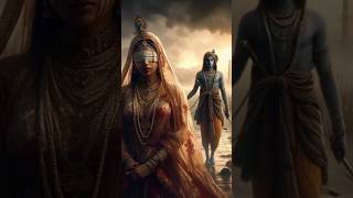 WHEN GANDHARI CURSED SHREE KRISHNA mythological yt krishna gandhari mahabharat shorts dwarka [upl. by Adamok867]