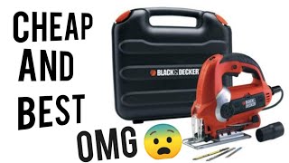 Black amp Decker 600W Jigsaw unboxing and testing [upl. by Erda]