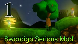 Swordigo Serious Mod  Part 1 The Basement Ending FULL PLAYTHROUGH  Swordigotutorials [upl. by Maupin437]