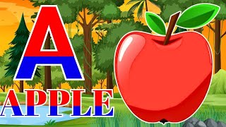 Phonics Song 2 with TWO Words in 3DA For Airplane  ABC Alphabet Songs with Sounds for Children [upl. by Netsud]