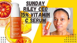 I Tried the New Sunday Riley Glow Oil for 30 Days  Ingredient Breakdown and Review [upl. by Aneled]