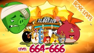 Angry Birds 2 Cobalt Plateaus Hamberg – LEVEL 664–666 BOSS LEVEL CHEF PIG [upl. by Anyela]