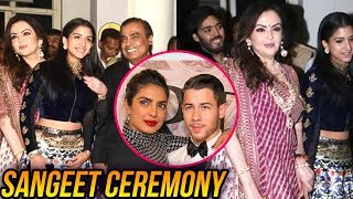 AMBANI Family Attends Priyanka Chopra And Nick Jonas Sangeet Ceremony [upl. by Eustazio]