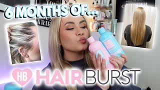 I Tried Hairburst For SIX MONTHS Heres What Actually Happened 💗 AD  MISS BOUX [upl. by Ehsrop]