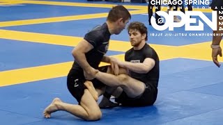 Dante Leon vs Kaisar Saulebayev  Chicago Spring Open NoGi 2024 [upl. by Charbonnier]