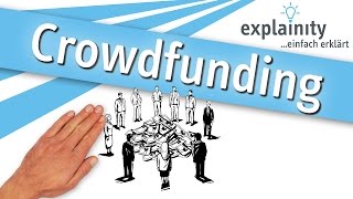 Crowdfunding einfach erklärt explainity® Erklärvideo [upl. by Eenet]