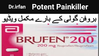 Benefits amp uses of Brufen Tablet l Analgesic l antiinflammatory l Antirheumatic l Potent nsaids [upl. by Fairley]