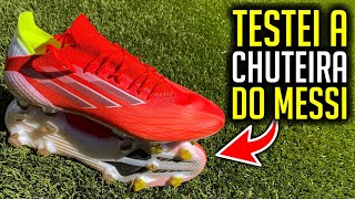 A MELHOR chuteira PROFISSIONAL da ADIDAS de 2021  Testei a chuteira campo Adidas X Speedflow1 FG [upl. by Qooraf]