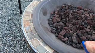 Fire Pit Propane Conversion [upl. by Maidel]