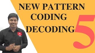 NEW PATTERN CODINGampDECODING5 [upl. by Eddra]