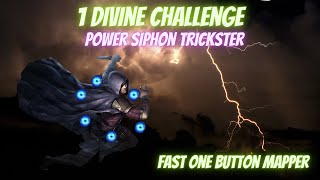 Power Siphon Trickster  1 Div 188c Challenge  PoE 325 Settlers [upl. by Norehs871]