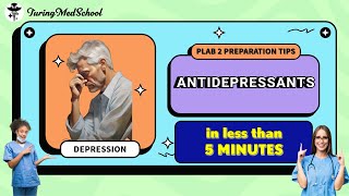 Antidepressants PLAB 2 Preparation Tips plab2 osceprep ukmla [upl. by Eldwun606]