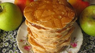 Pancakes de Manzana  Cocina CyD [upl. by Ennaul]