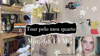 TOUR PELO MEU QUARTO NA MORADIA UFMG 2022 moradiaufmg [upl. by Housum]