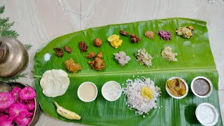 Anjanaa kitchen Onam sadhya special order [upl. by Amrak716]