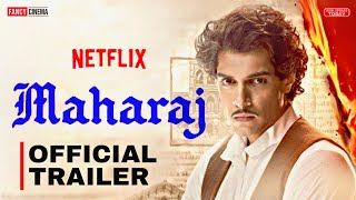 Maharaj Official trailer  Update  Junaid Khan maharaj trailer netflix maharaj netflix trailer [upl. by Erbes]