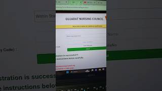 Gujrat Nursing Council Registration Foreign verification pro [upl. by Somerset]