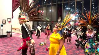 Calpulli Tlatelolco Dancers at Ofrenda Unveiling [upl. by Monah230]