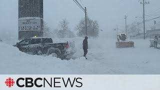 Cape Breton NS declares state of emergency amid winter storm [upl. by Milas]