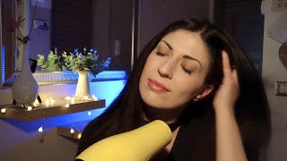 Una Serata di Benessere con il mio ✨HAIRDRYER✨ preferito ASMR NO ADS relaxing hairdryersound [upl. by Laurentium710]