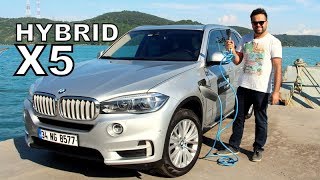 Test  BMW X5 Hybrid [upl. by Ellenwad]