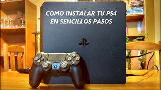 Como instalar tu PS4 en sencillos pasos [upl. by Ordnazil]